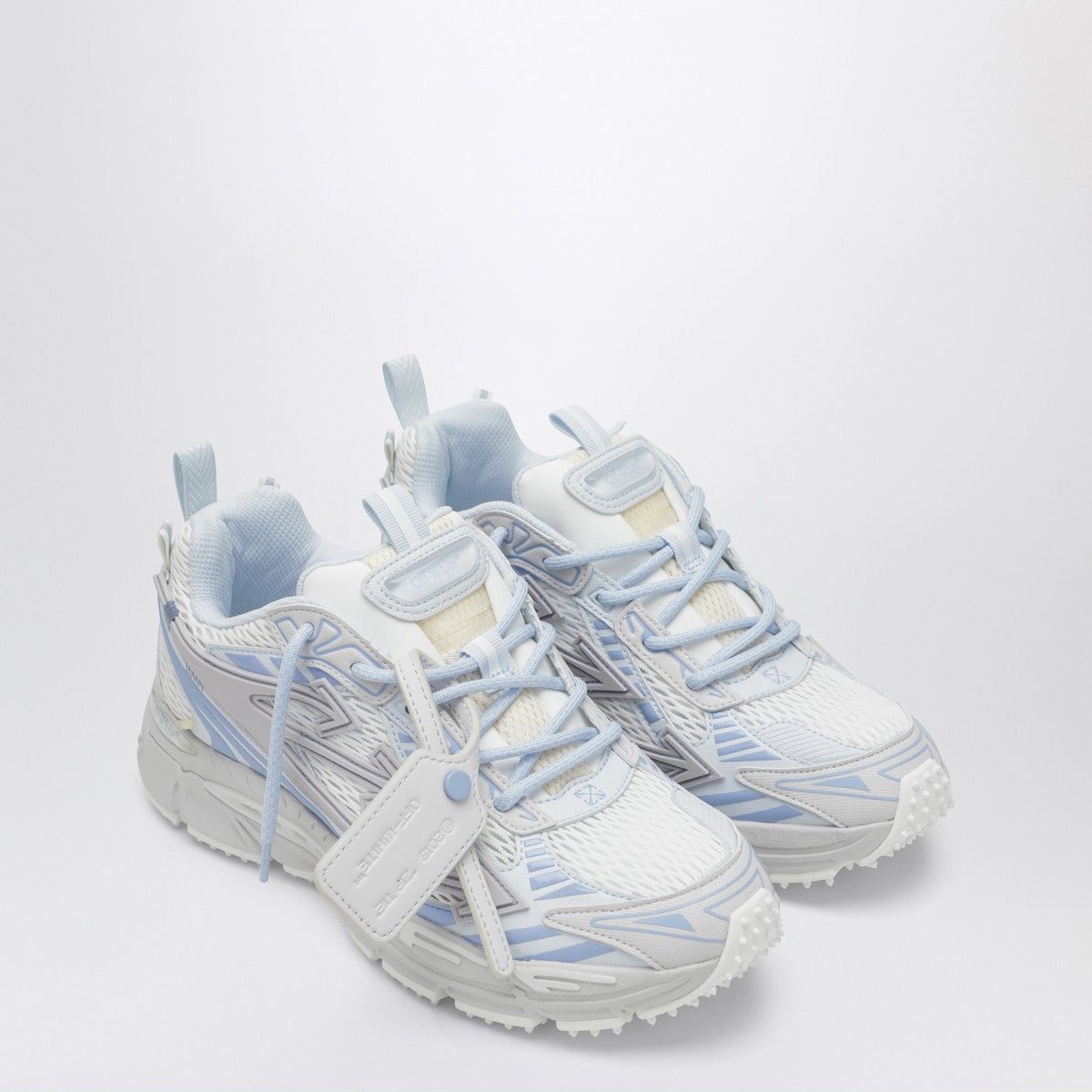 Off White Off-White™ Be Right Back sneakers in white and light blue